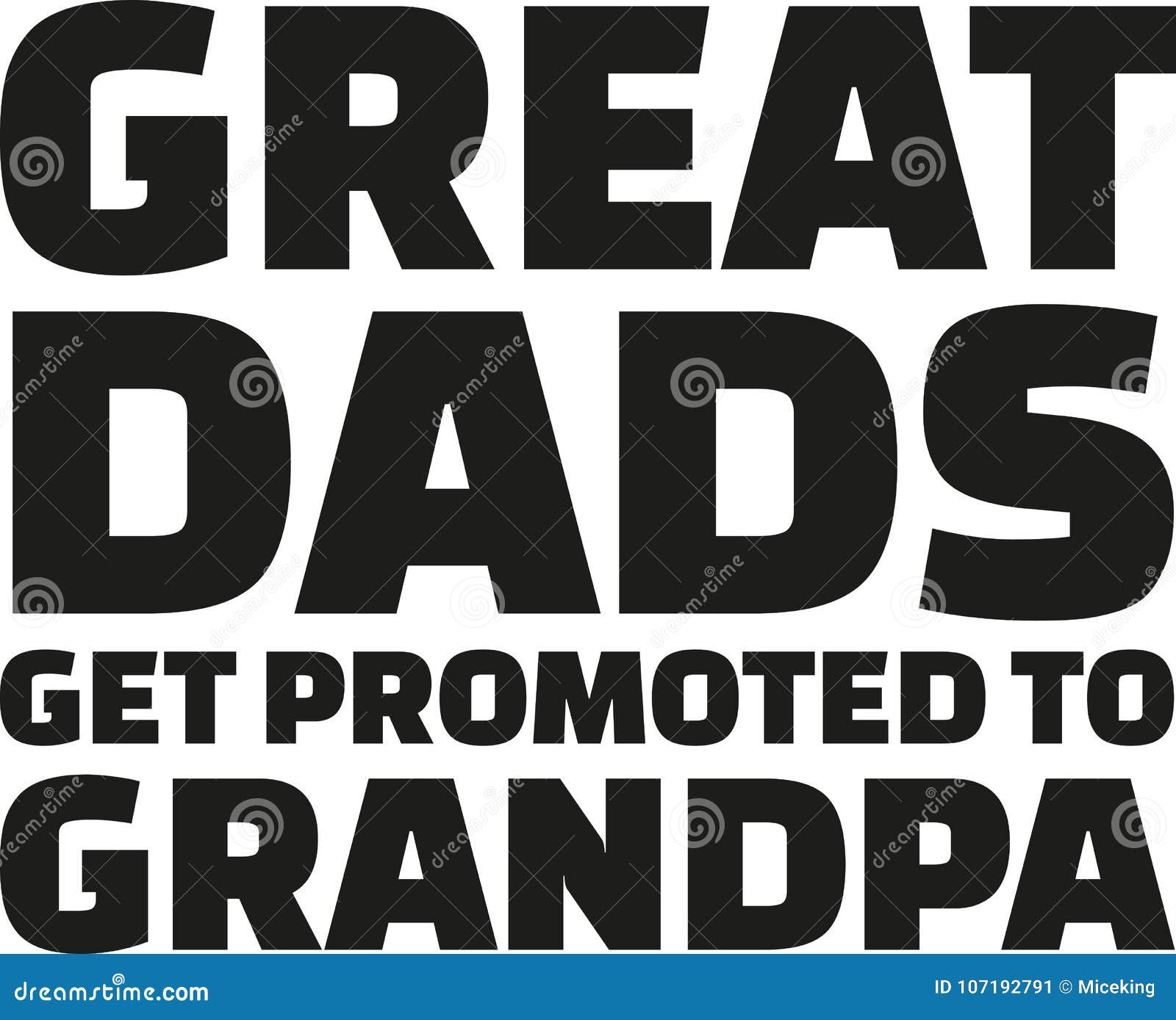 Download Great Dads Get Promoted To Grandpa Stock Vector ...