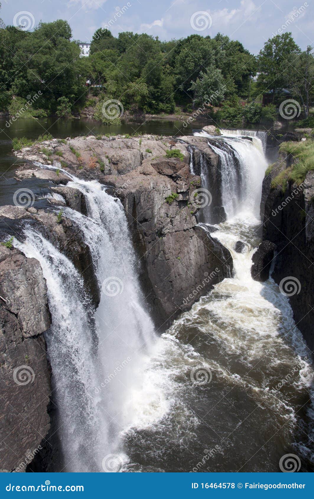 The Great Falls of Paterson New Jersey Stock Photo Image of creek