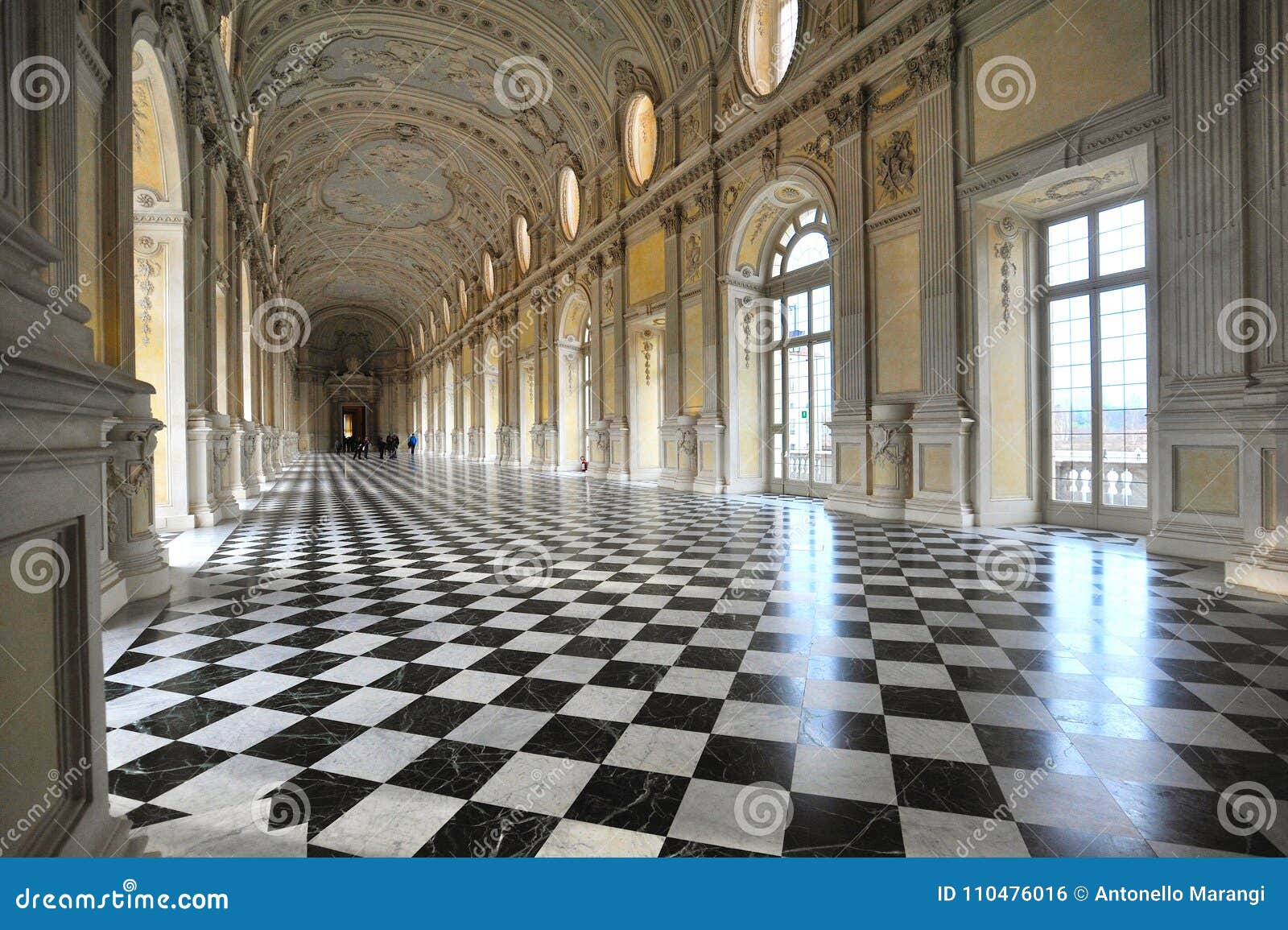 The Great Gallery in the Reggia Di Venaria Reale Declared World