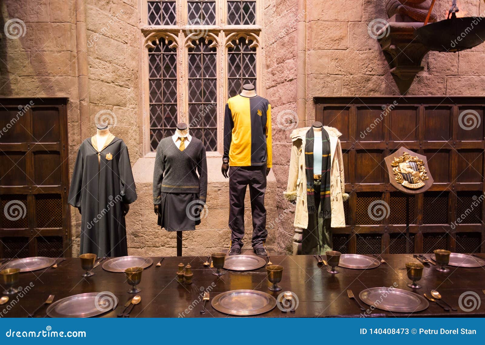 The Great Hall in the Warner Brothers Studio Tour the Making of Harry Potter  in London, Uk Editorial Stock Photo - Image of hall, great: 140408473