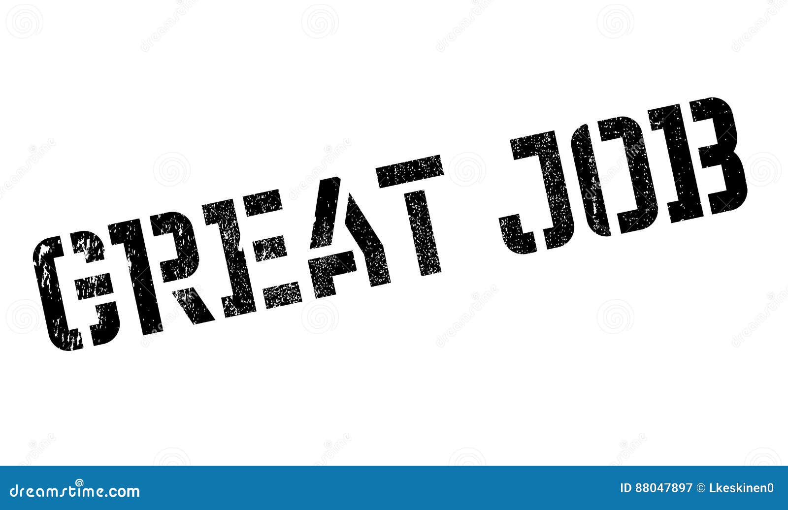 Great Job rubber stamp stock image. Image of promotion - 88047897
