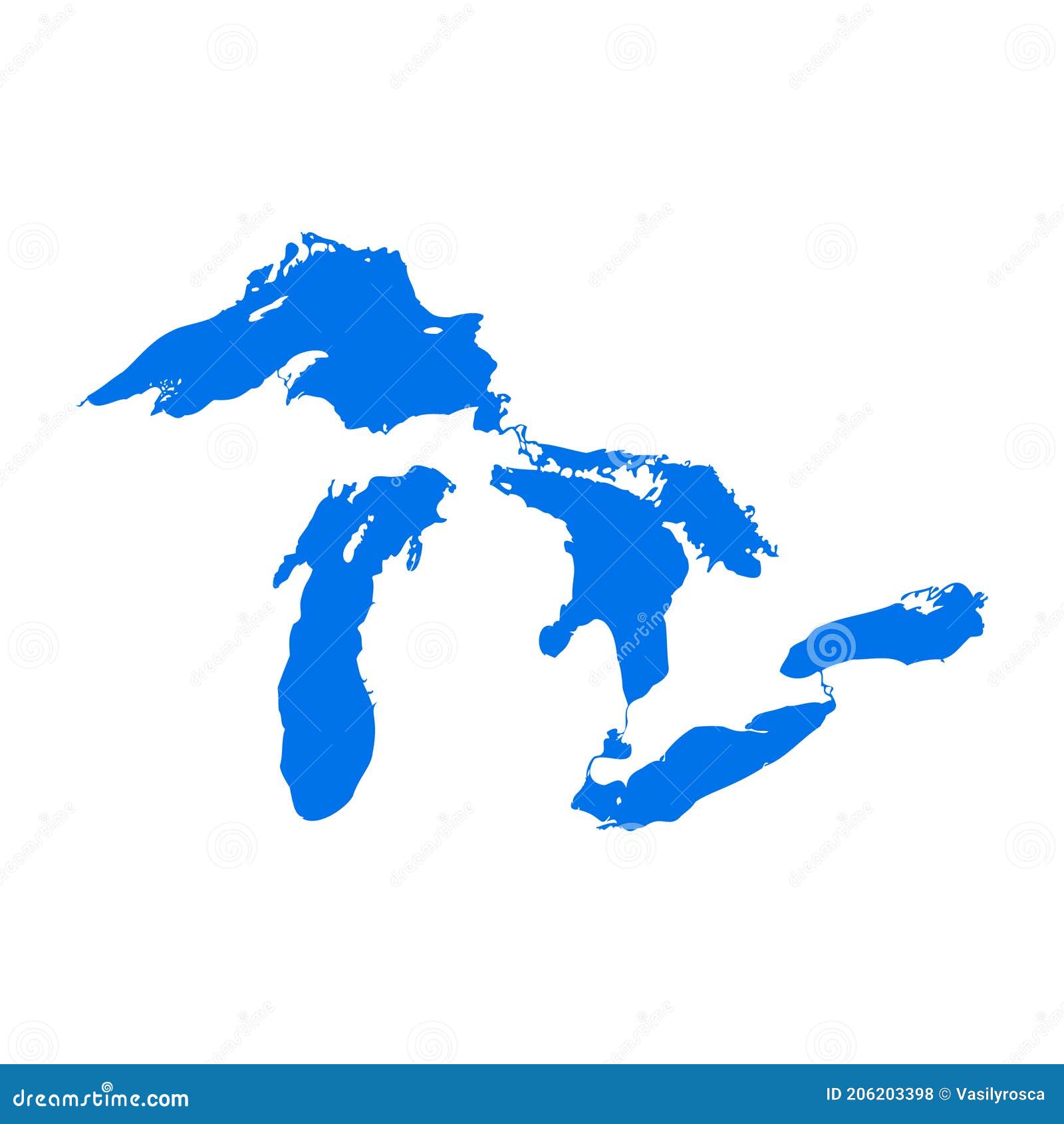 Great Lakes Michigan Great Lakes Silhouette Michigan Outline Water 