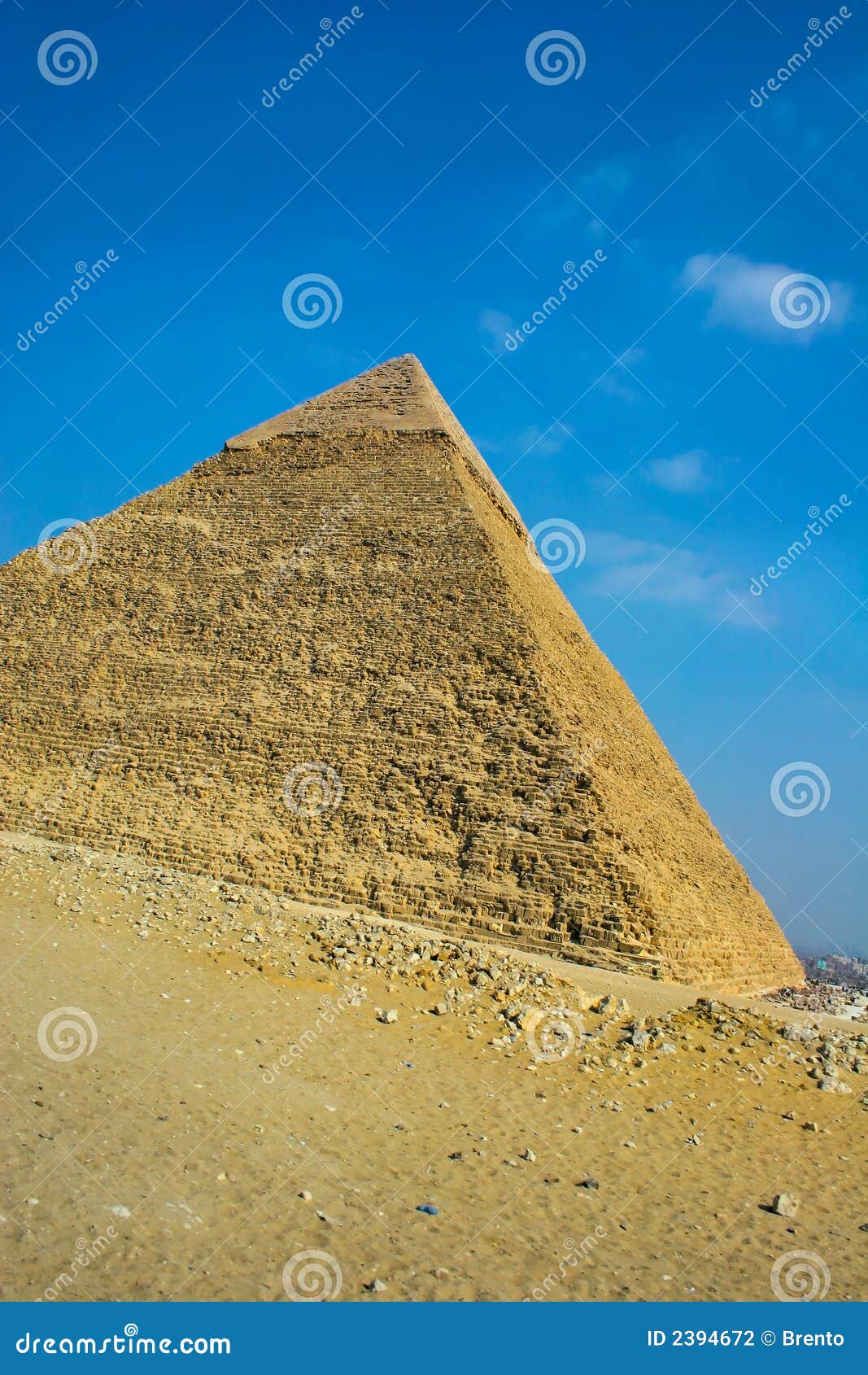 Great Pyramid stock photo. Image of ancient, holiday, dune - 2394672