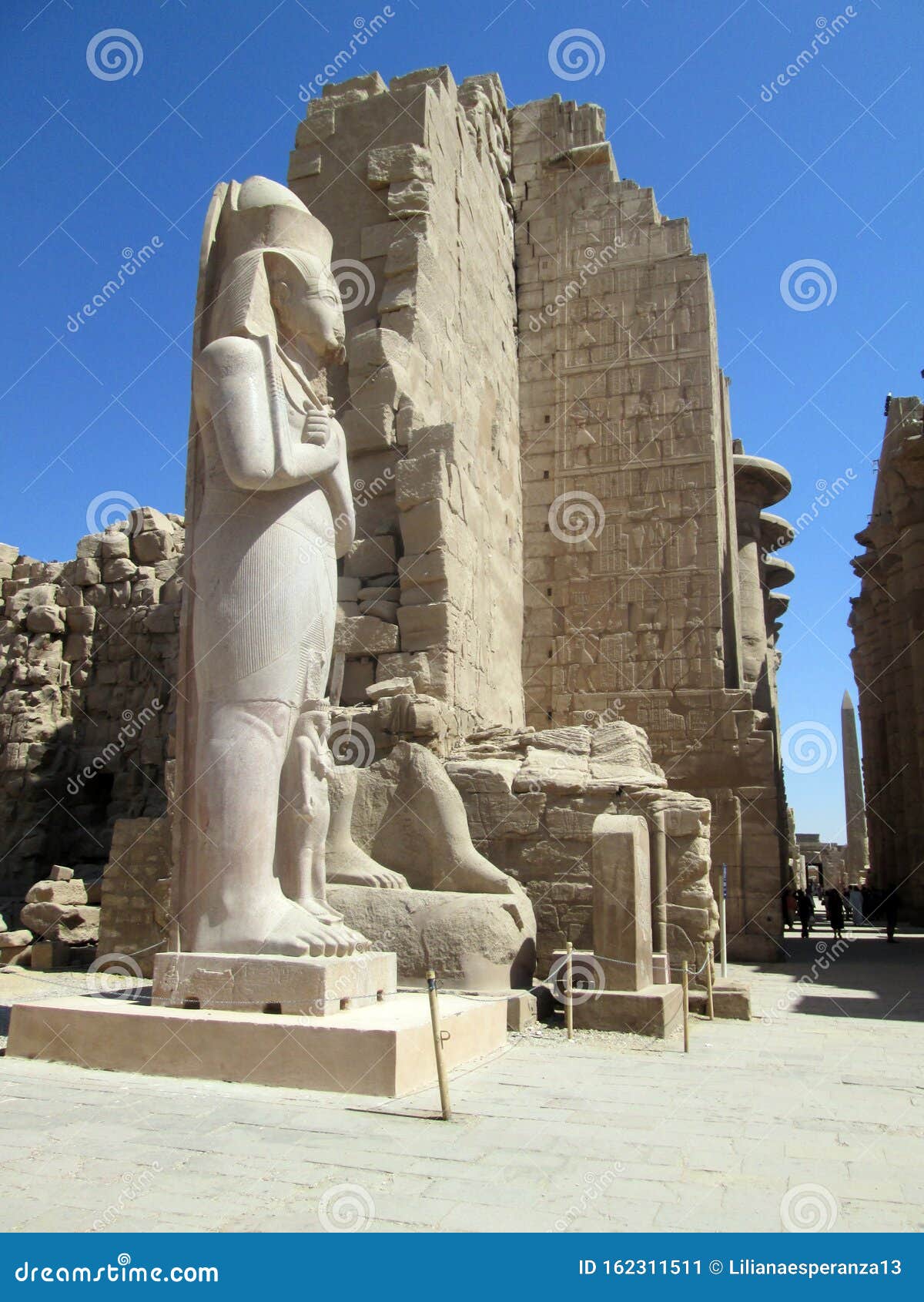 karnak temple luxor egypt africa