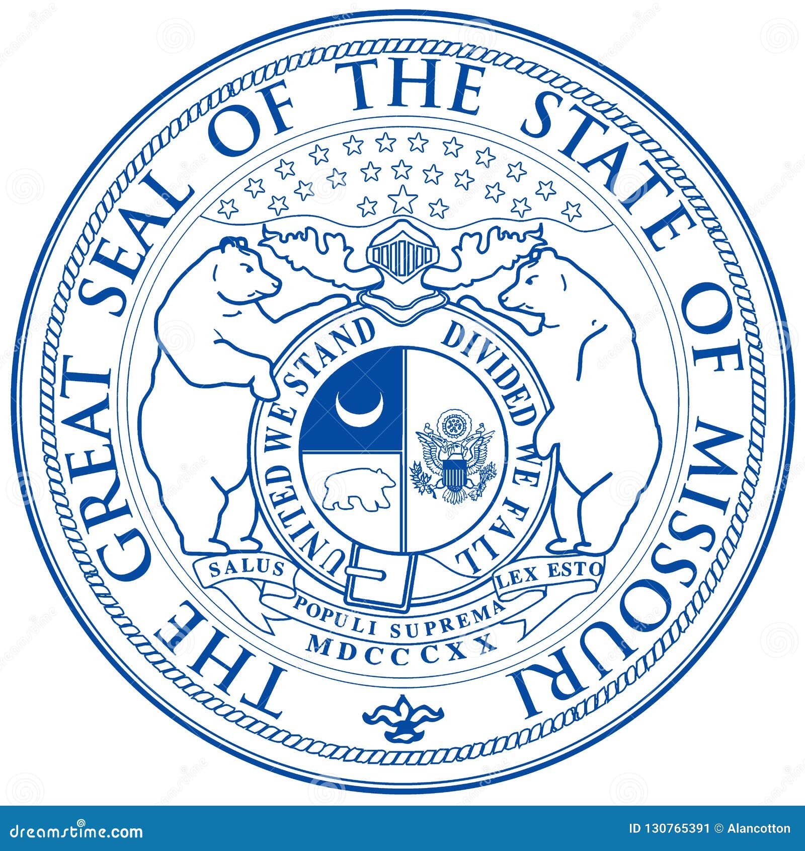 Missouri State Seal Stock Illustrations 426 Missouri State Seal Stock
