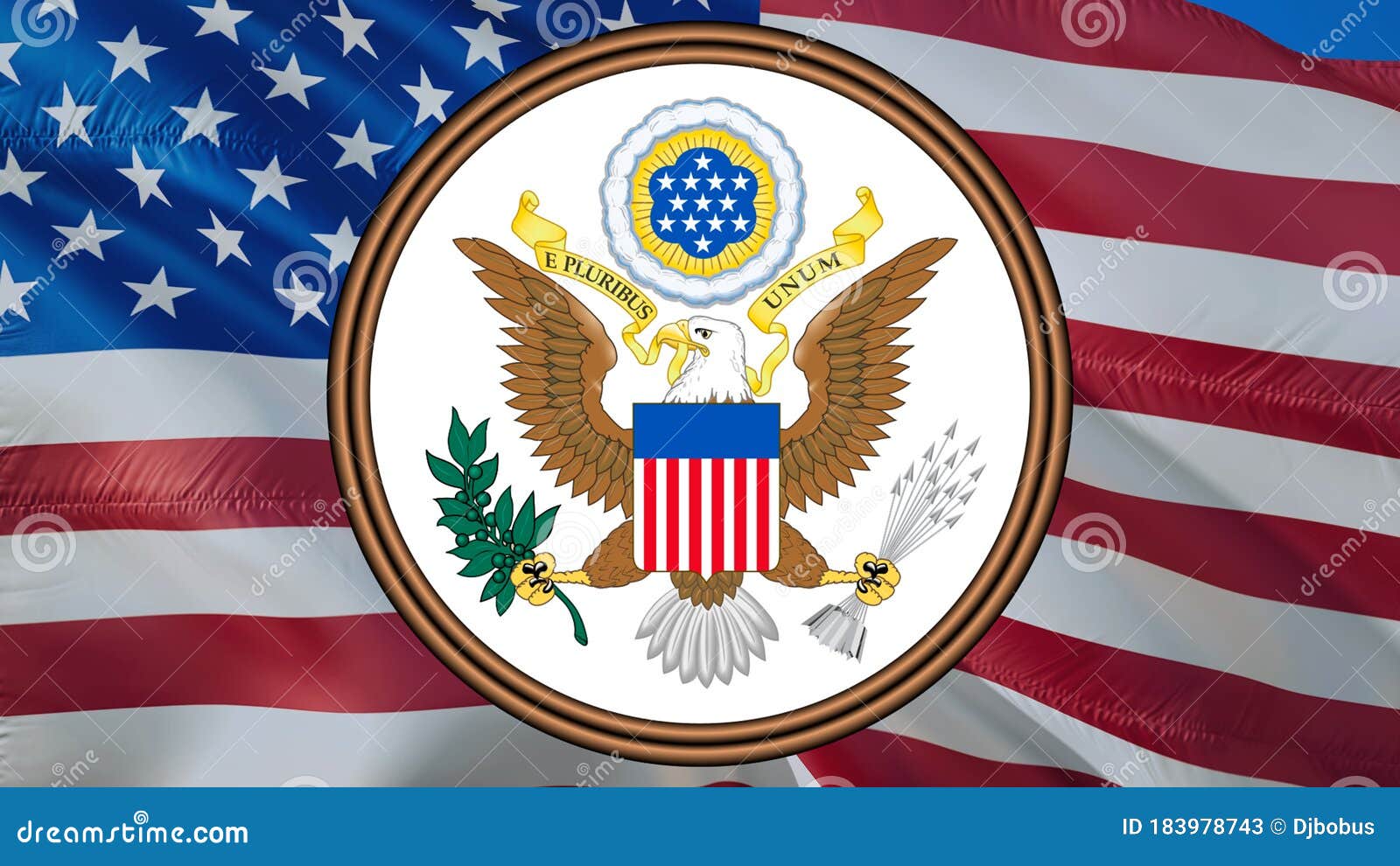 white house seal eagle