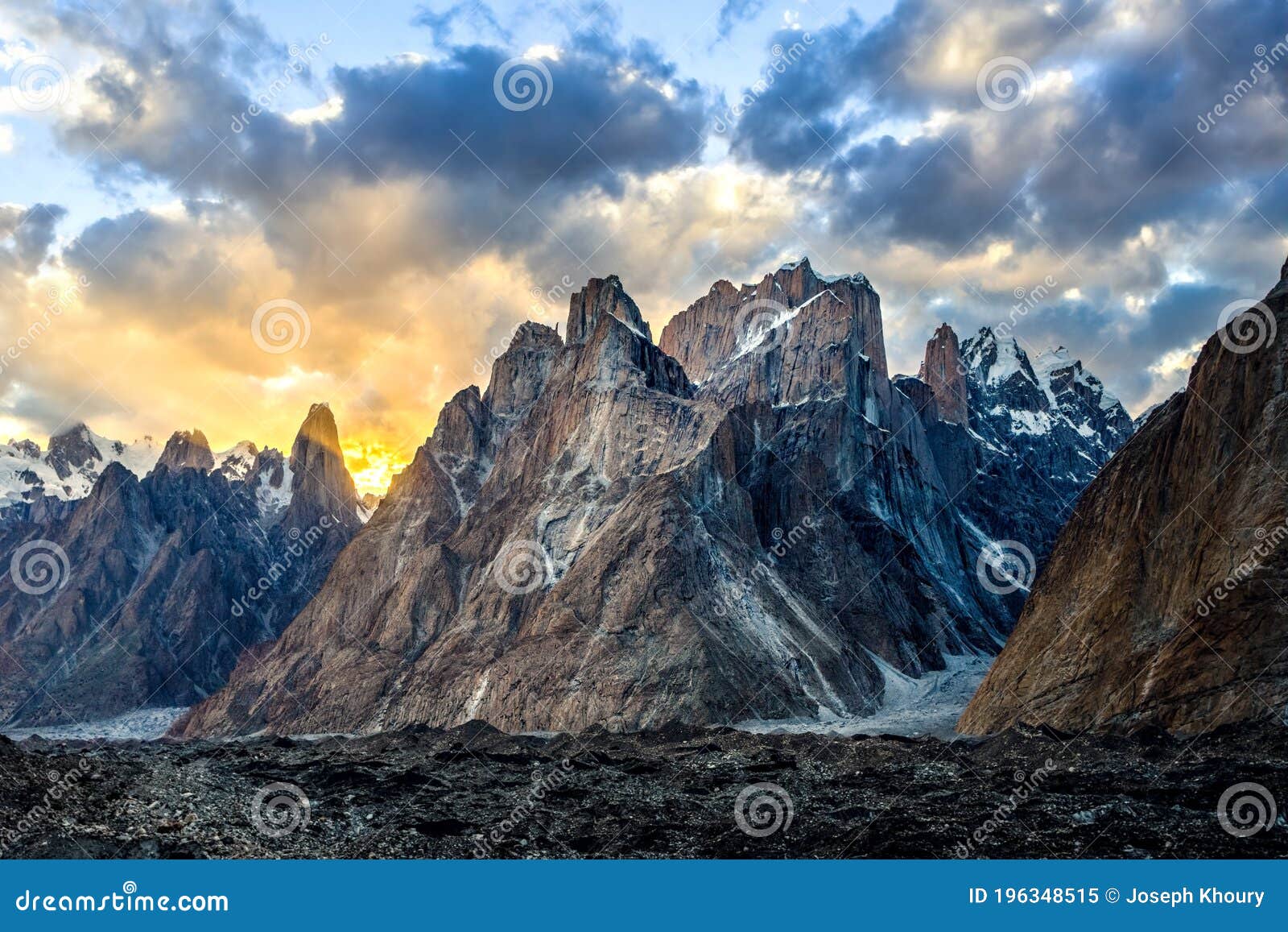 Great Trango Tower Mountain At Sunset Karakoram Pakistan Stock Image Image Of Majestic Baltoro Great Trango Tower Mountain At Sunset Karakoram Pakistan Stock Image Image Of Majestic Baltoro