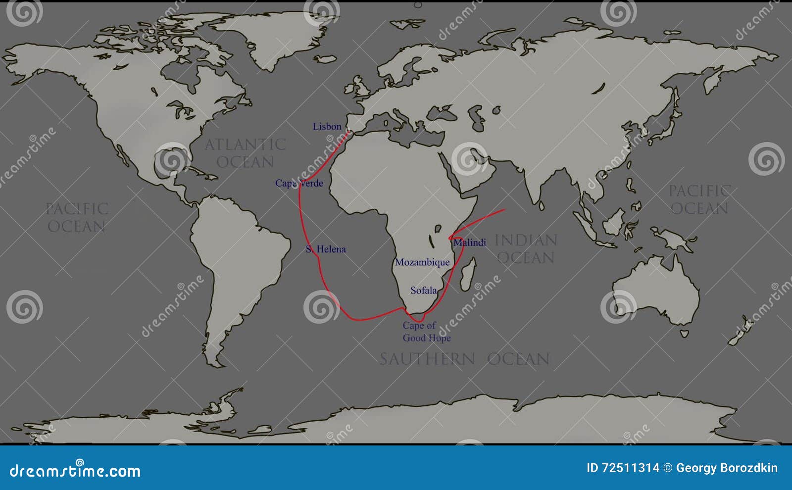 vasco da gama voyage maps vasco da gama voyage maps