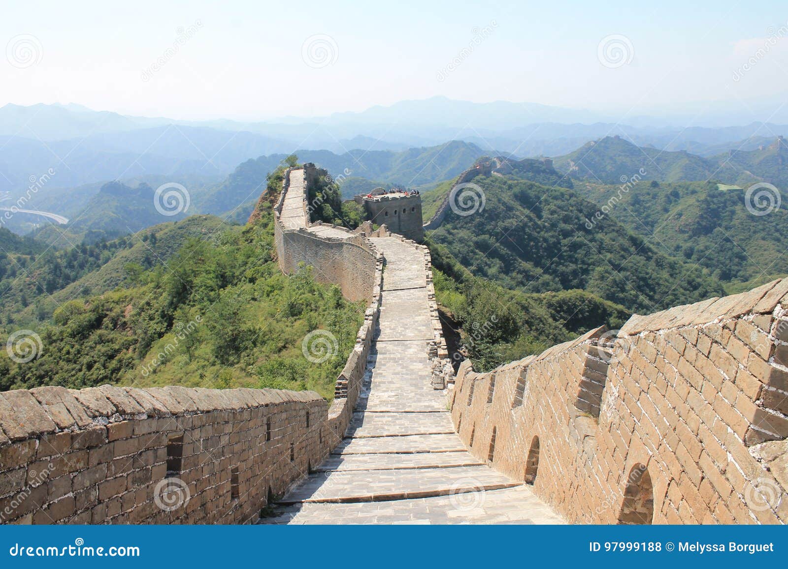 Great Wall Of China Unesco Heritage Stock Photo Image Of Depaysement