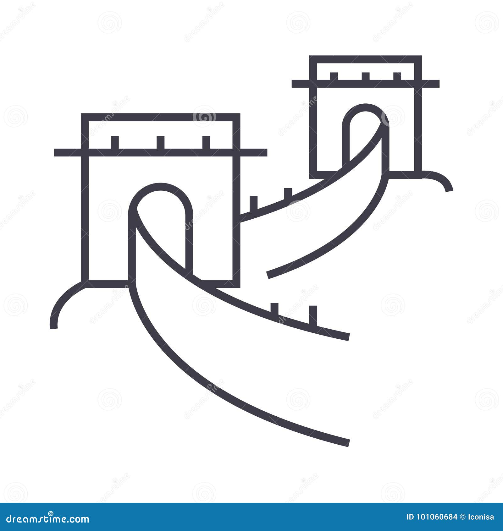 Great Wall China Icon Stock Illustrations 505 Great Wall China Icon Stock Illustrations Vectors Clipart Dreamstime