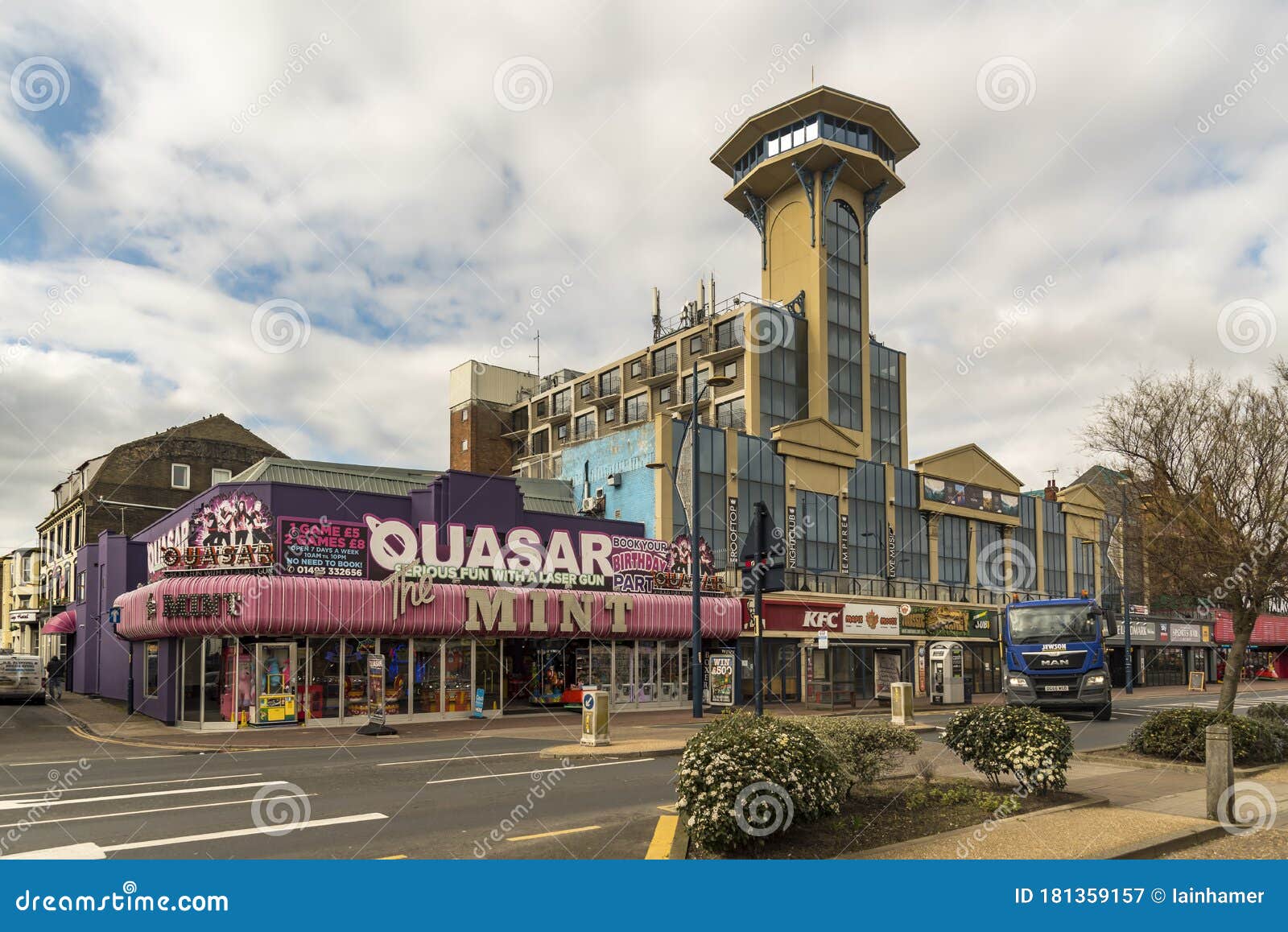 The Tower Complex Marine Parade Great Yarmouth UK Editorial Photography