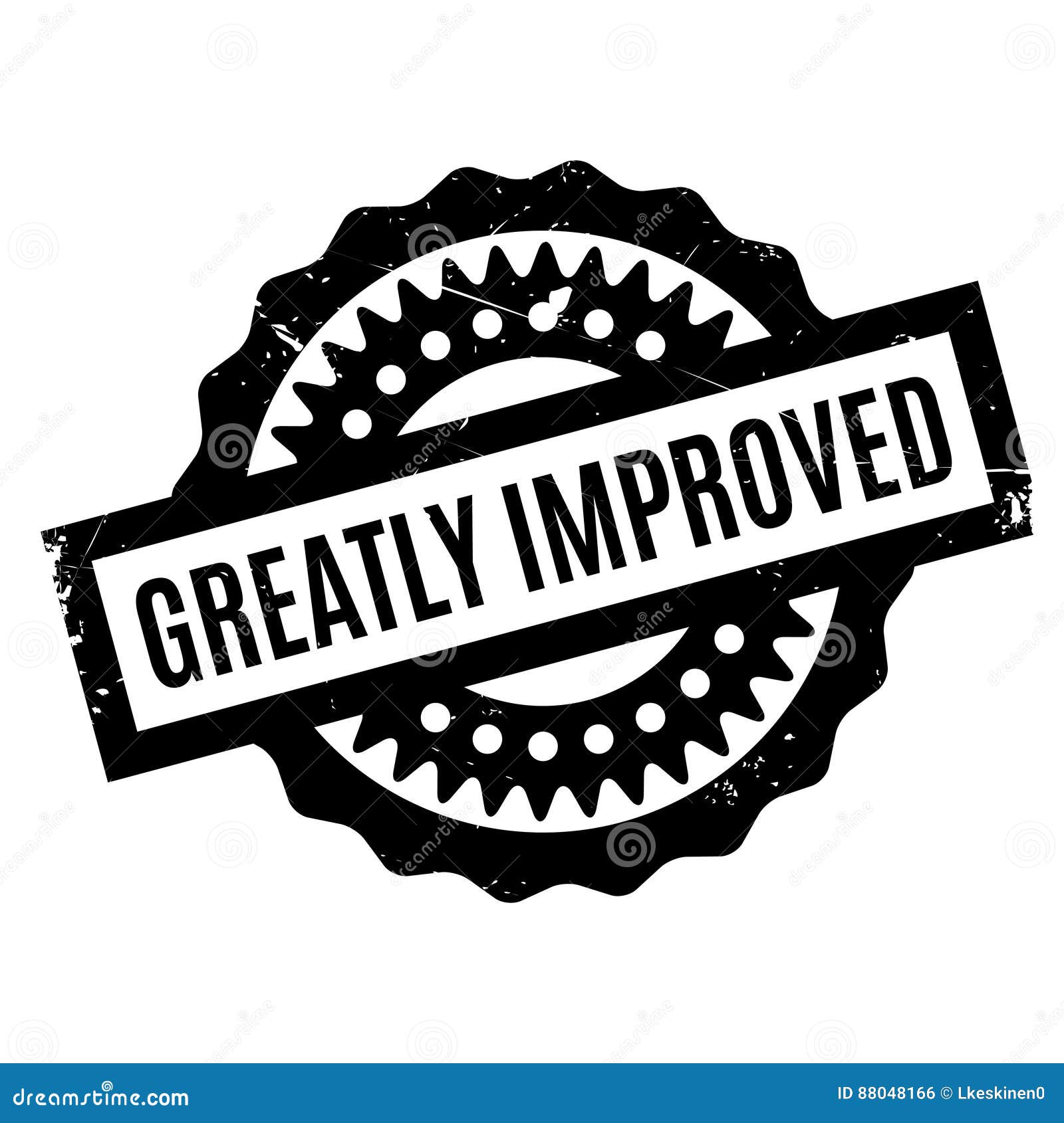 greatly improved rubber stamp