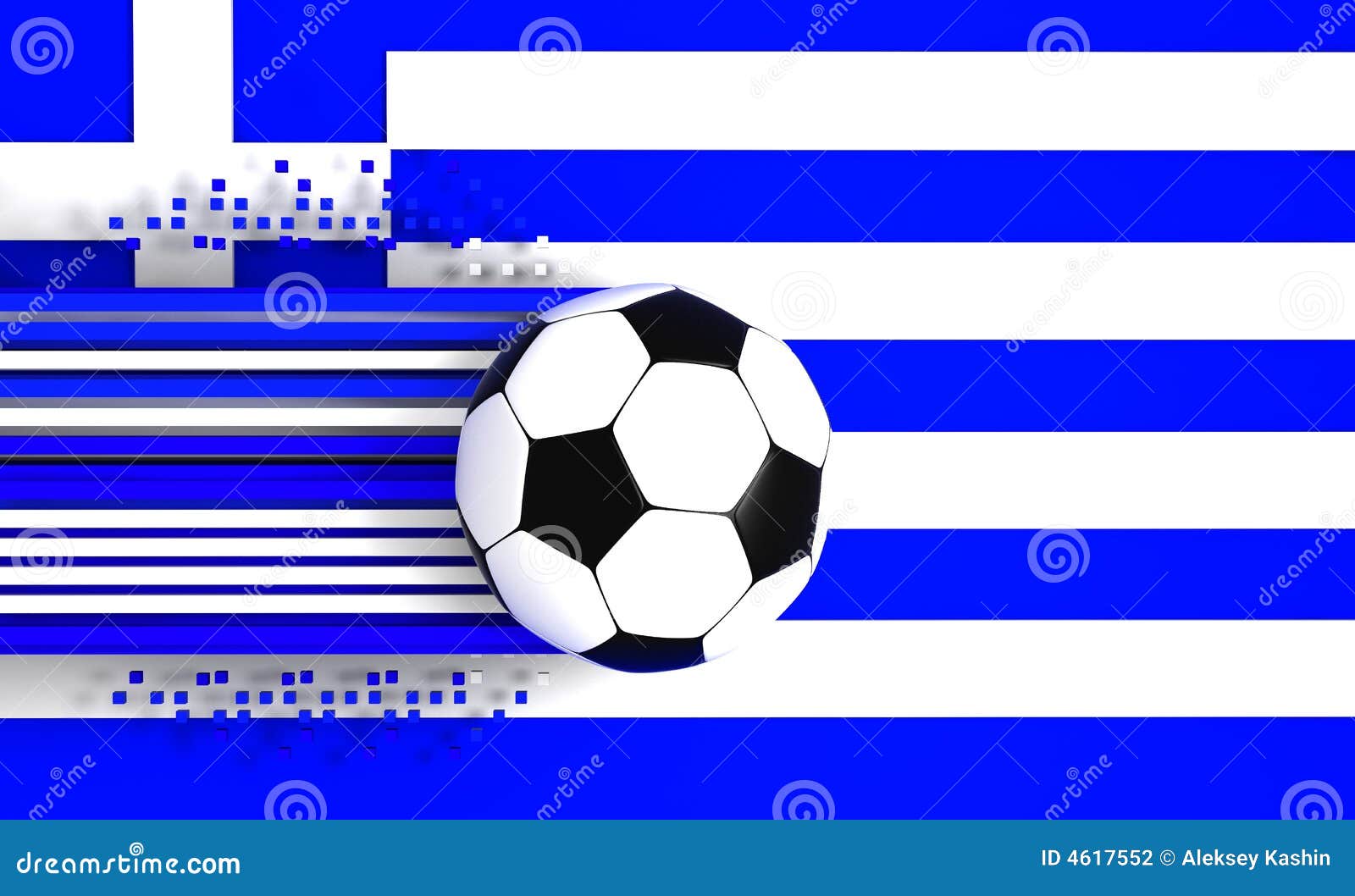 Football Garden Flag Large 5x3 Ft Greek Flag - Polyester National