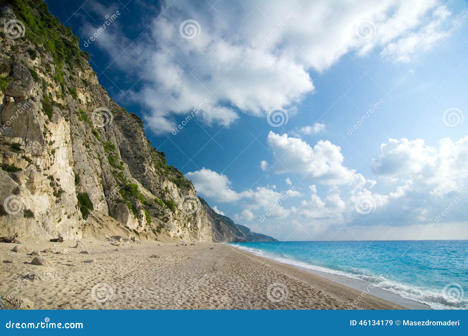 greece - lefkada - egremni beach