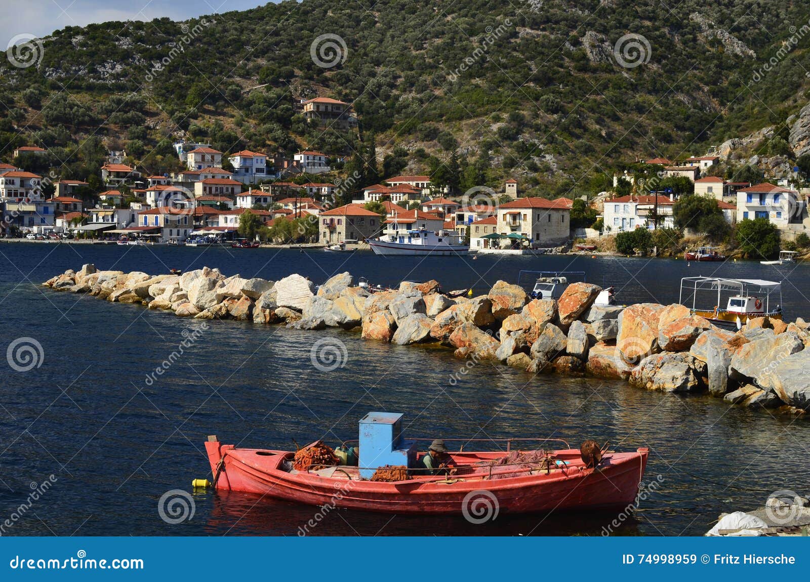 Greece, Pelion Peninsula editorial stock image. Image of occupation ...