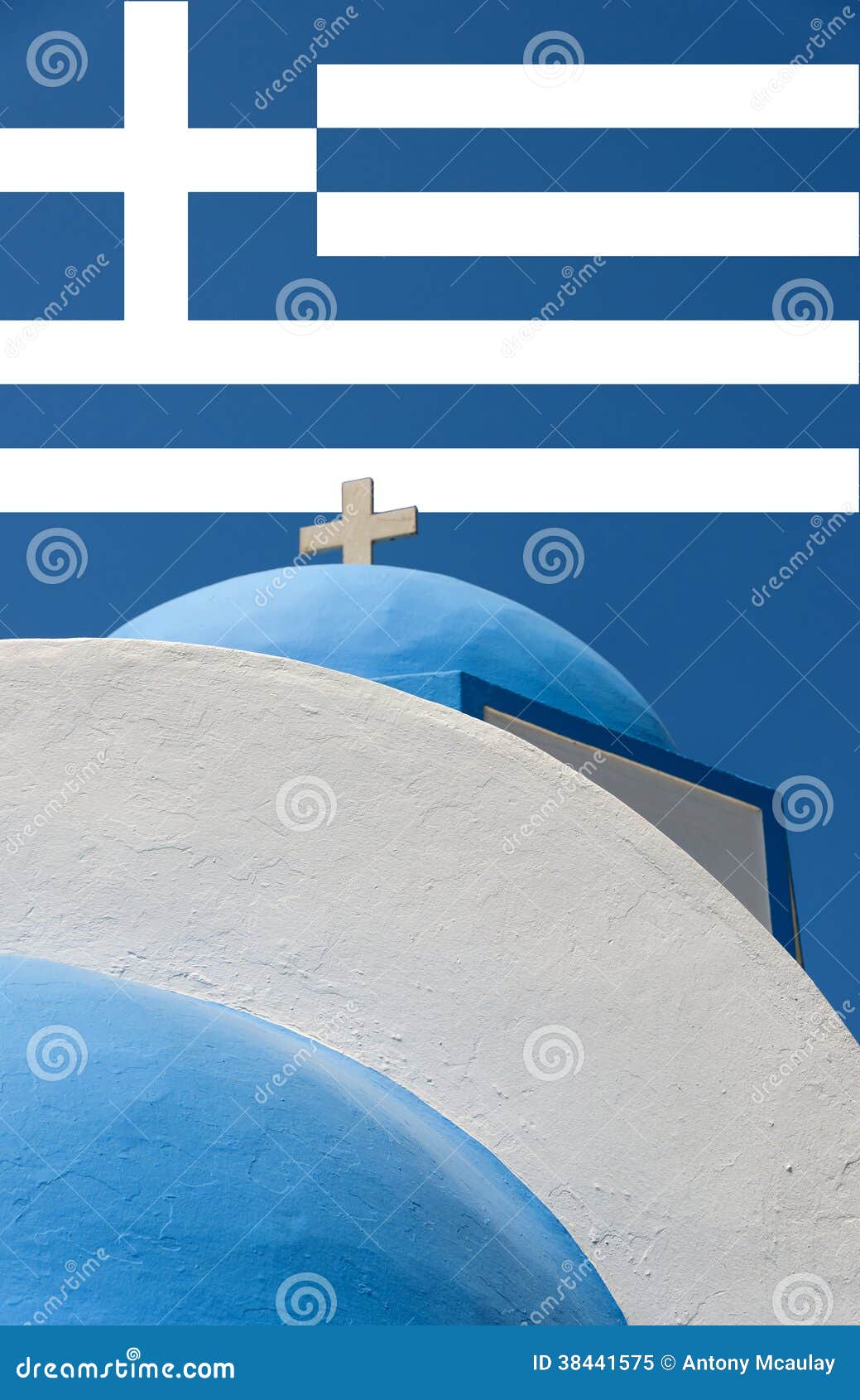 Greece Promo stock image. Image of poster, home, church 38441575