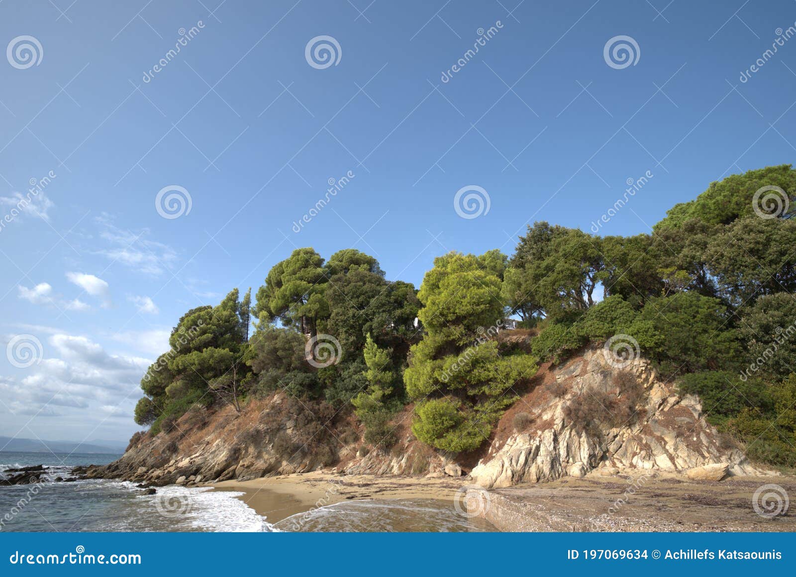 greece, skiathos island, the wonderful koukounaries beach, world famous