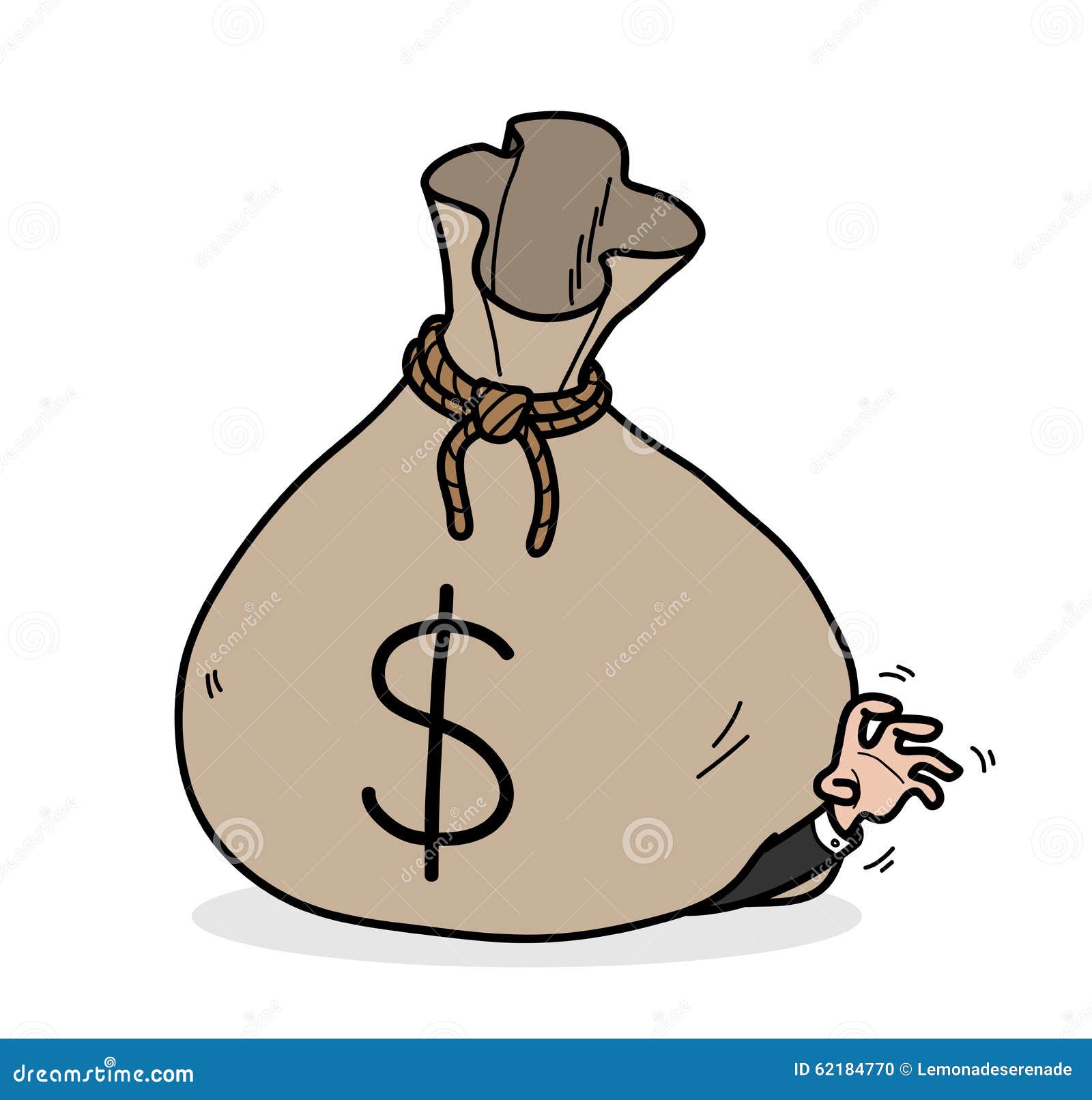 Greed stock vector. Illustration of business, vector - 62184770