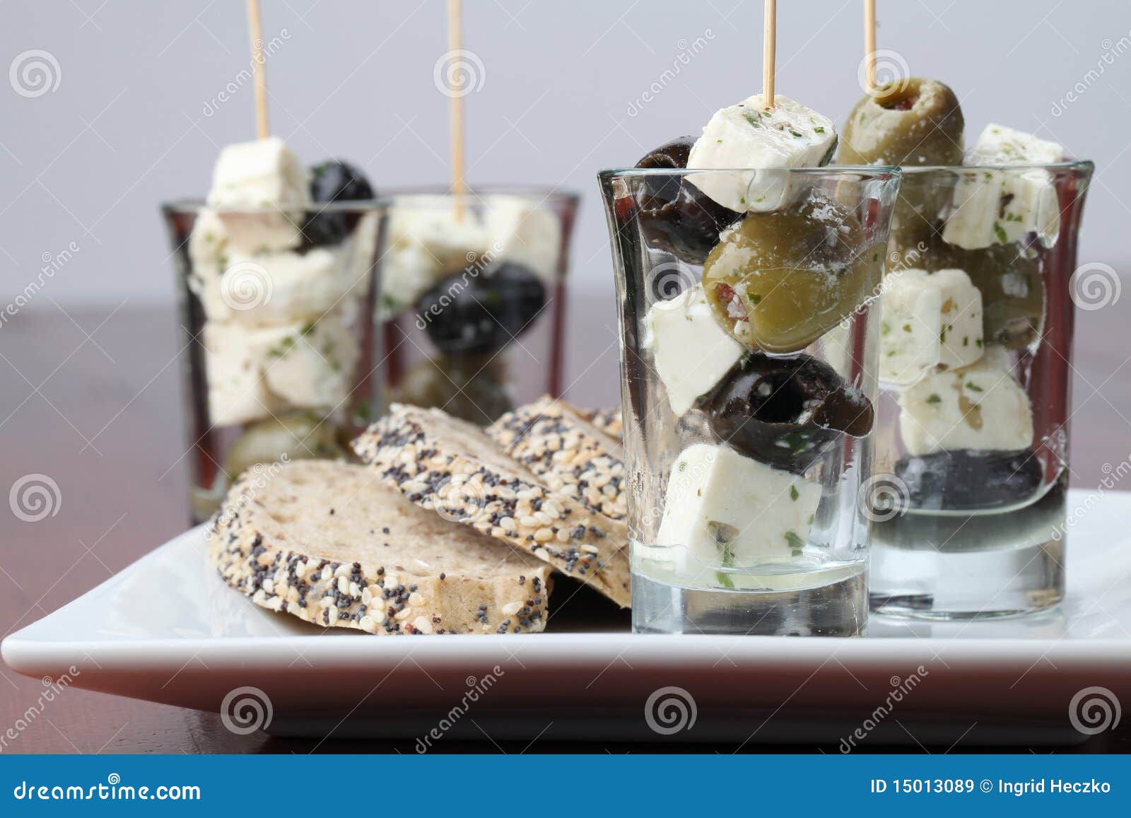 Greek appetizers stock image. Image of olive, horizontal 15013089