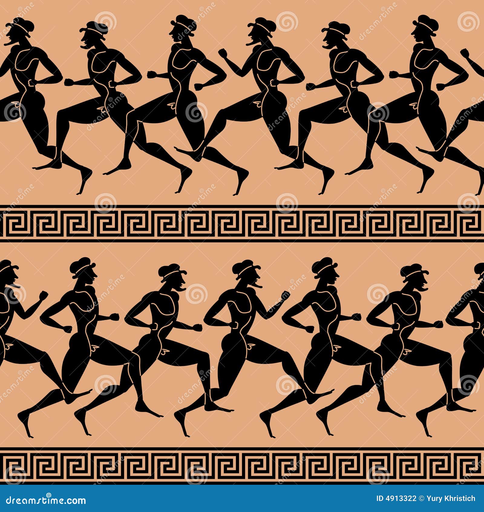 Greek Athletes (seamless Vector Wallpaper) Stock Vector - Illustration of antiquity, seamless: 4913322 Greek Athletes (seamless Vector Wallpaper) Stock Vector - Illustration of antiquity, seamless: 4913322
