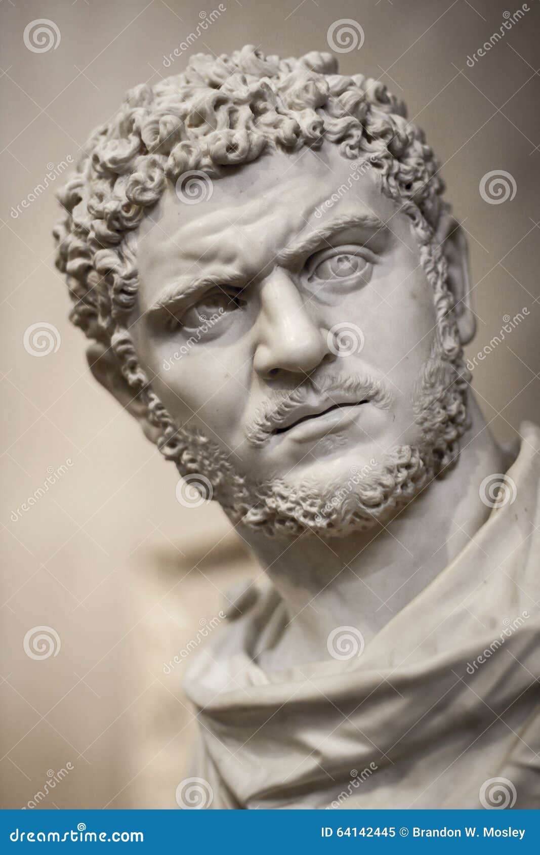 Frowning Male Greek Statue editorial image. Image of figure 64142445