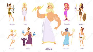 Greek Gods. Ancient Religion, Greece History. Zeus, Athena, Poseidon ...