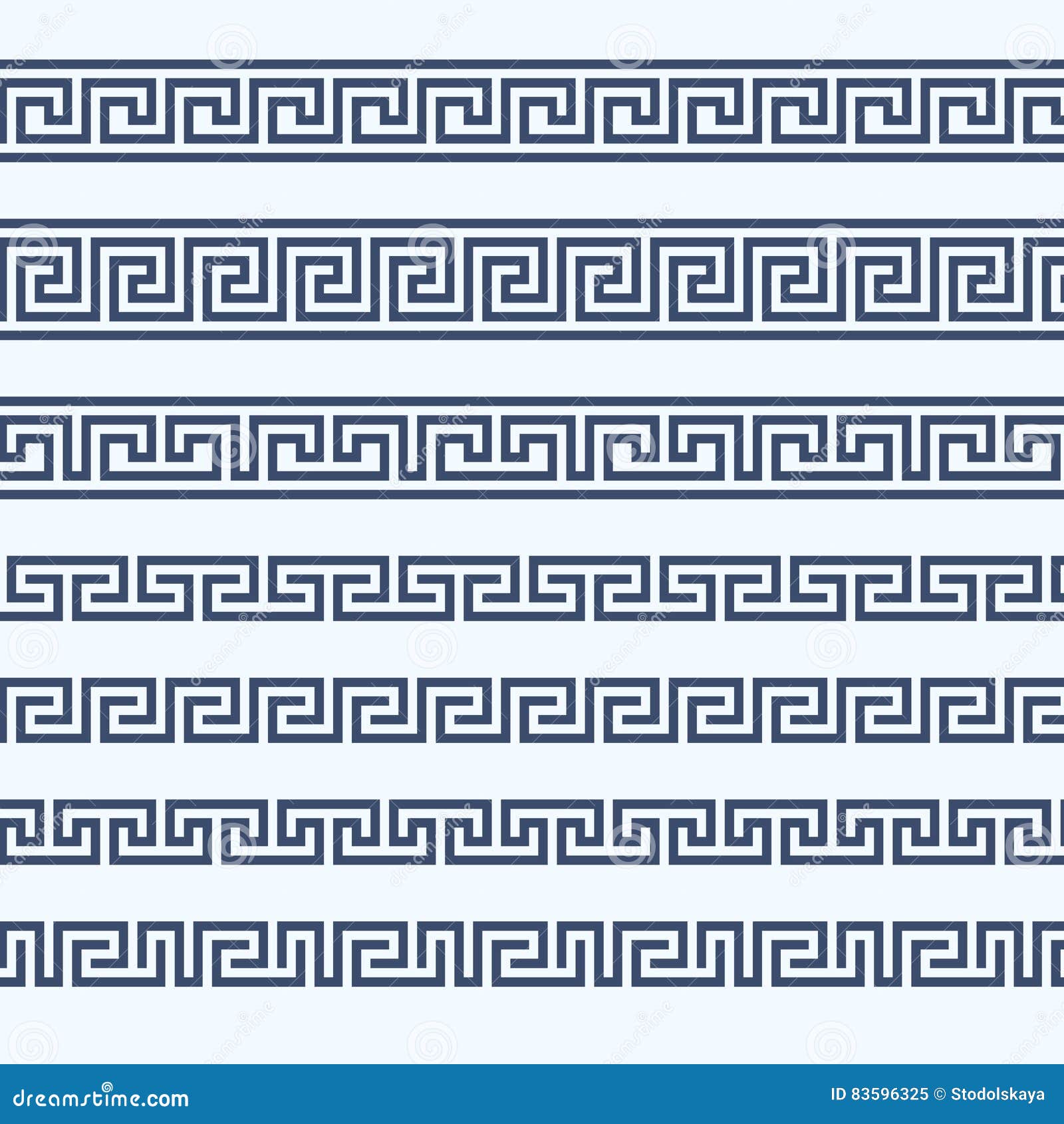 greek pattern border - grecian ornament