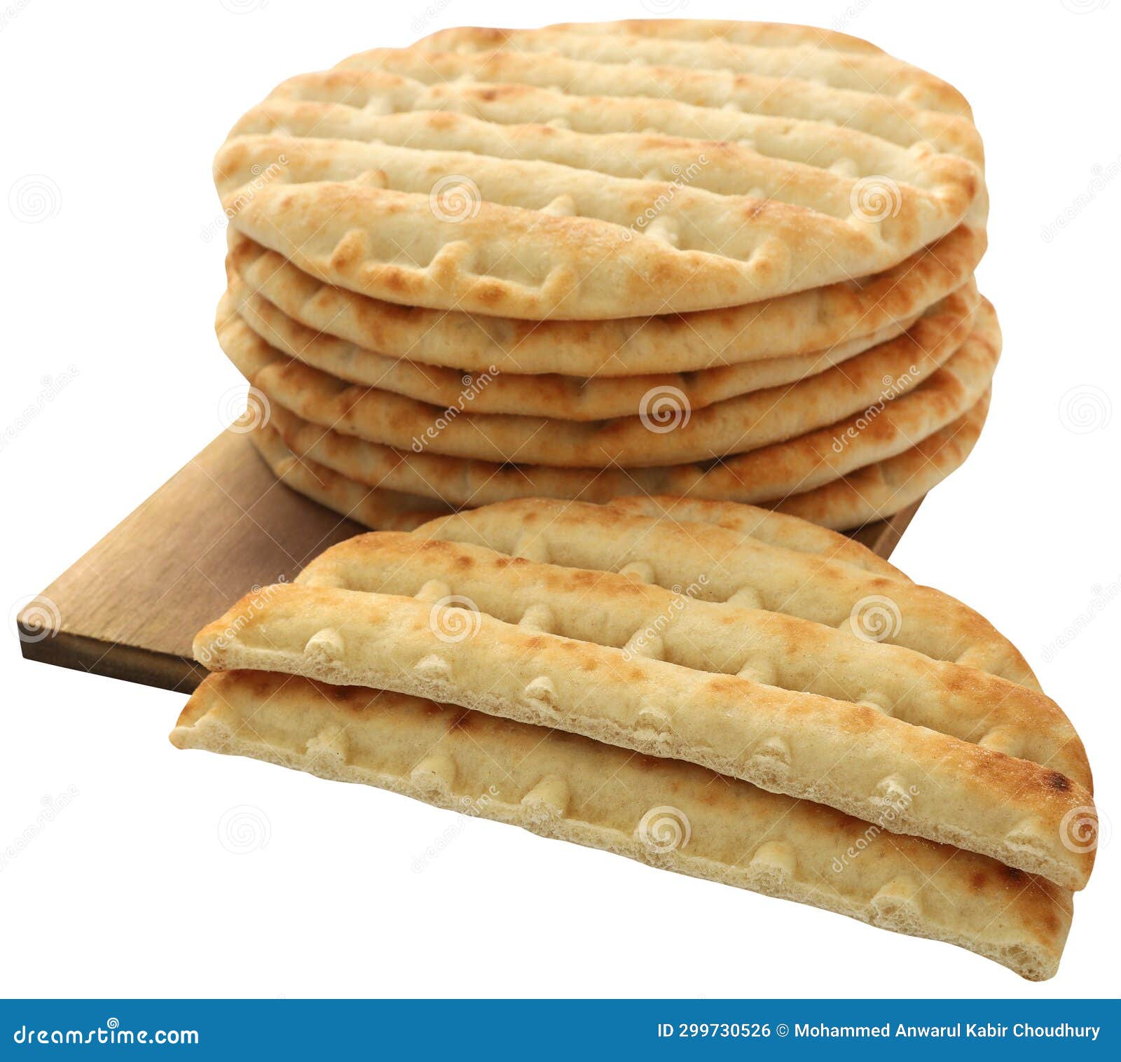 Greek Pita Bread or Flatbread Stock Photo Image of bread, round