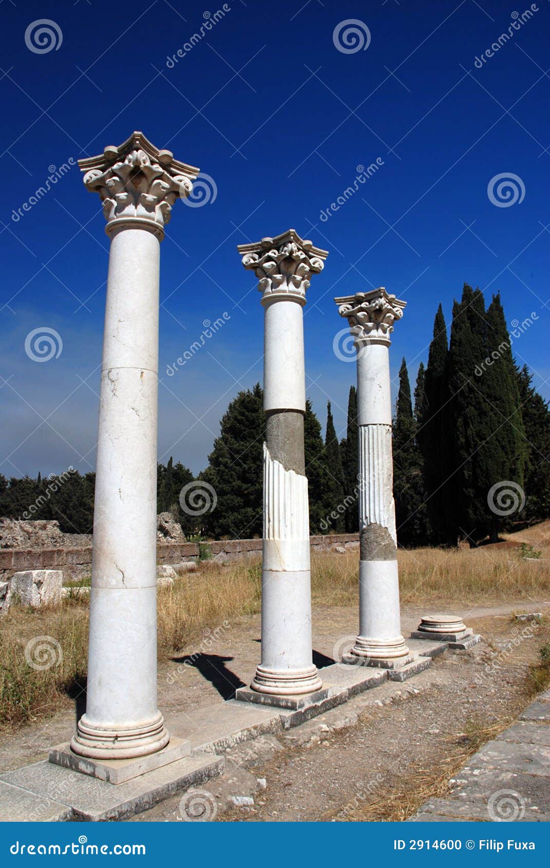 Greek ruins stock photo. Image of detail, anticient, rome 2914600