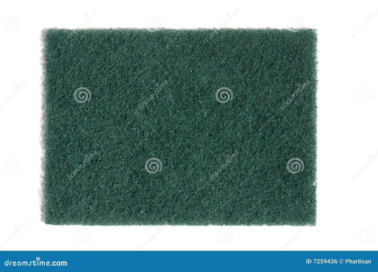 Green Abrasive Scrubbing Pad Stock Photo Image of bathtub, scouring 7259436