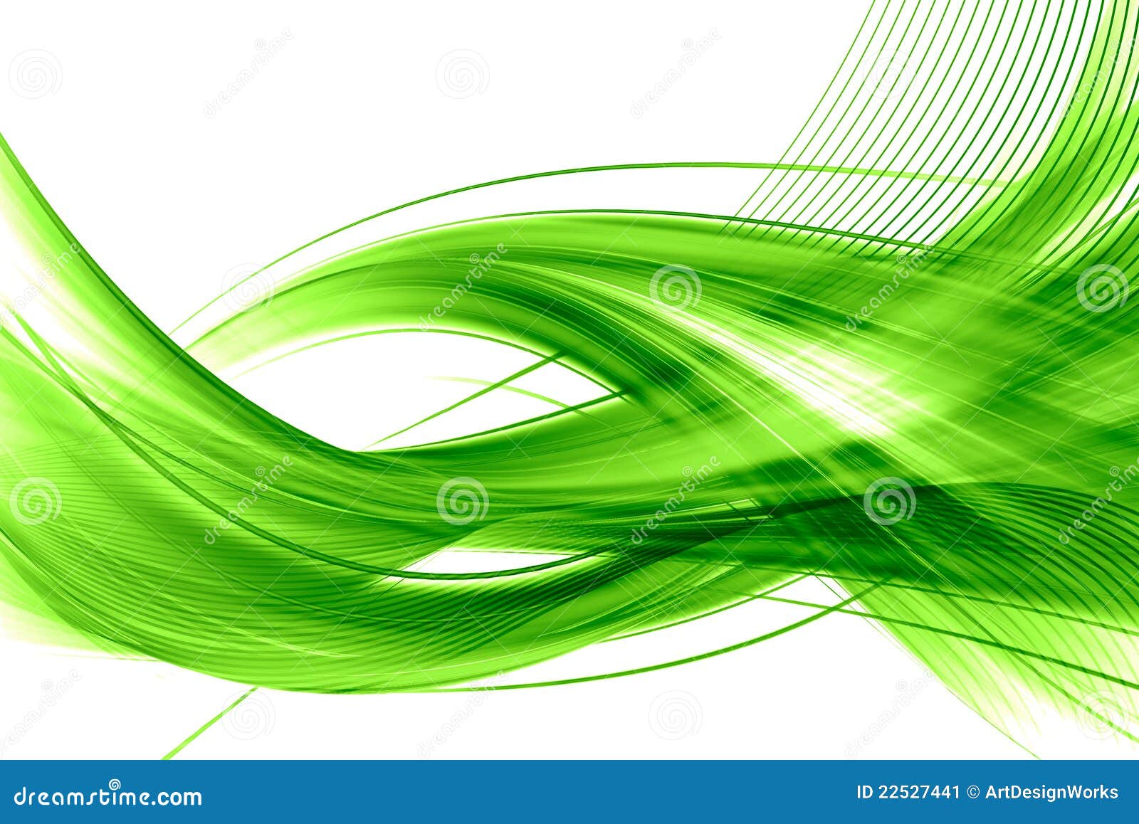 green abstract corporate background 