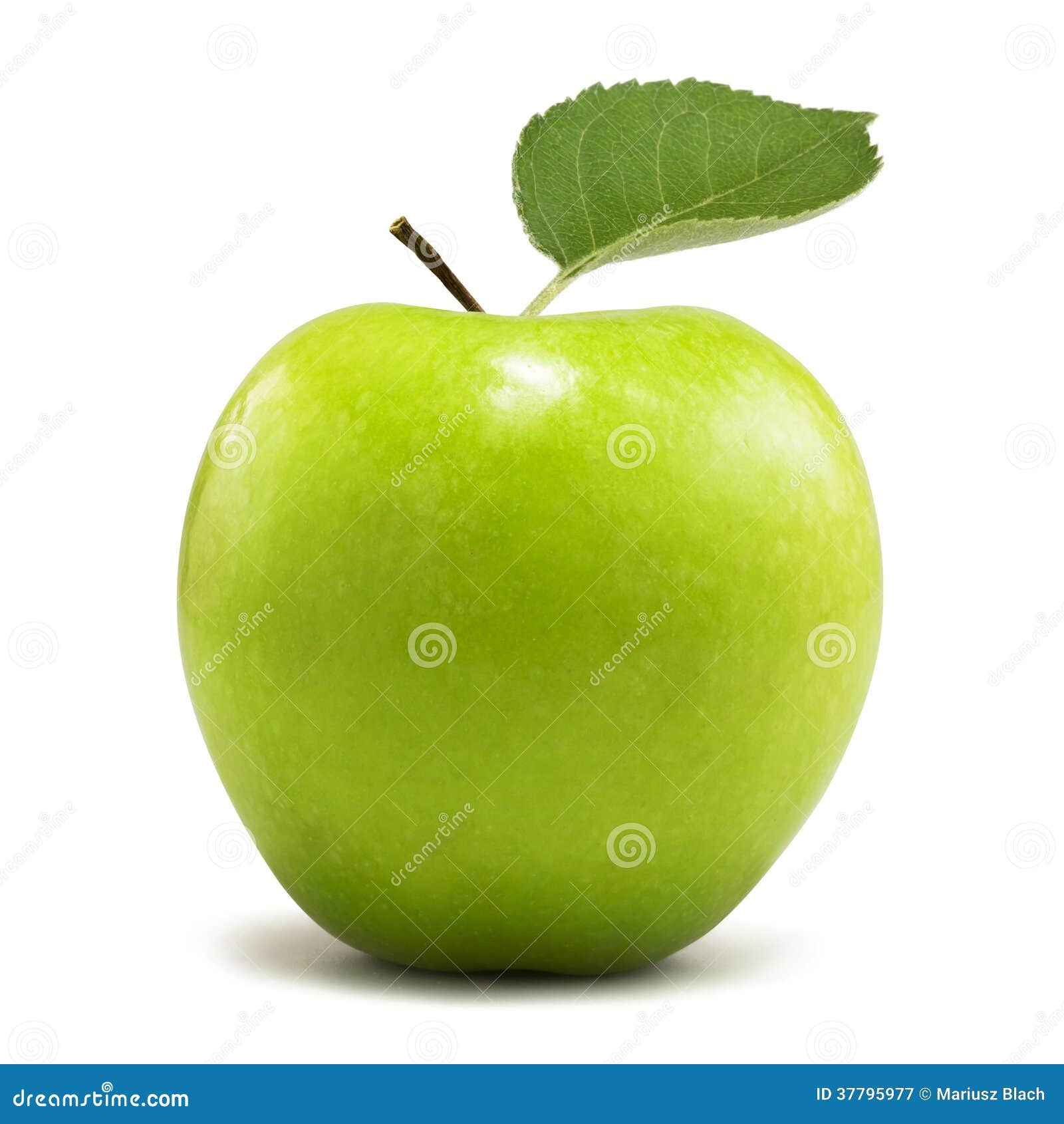 Green apple stock image. Image of ripe, fresh, refreshment - 37795977