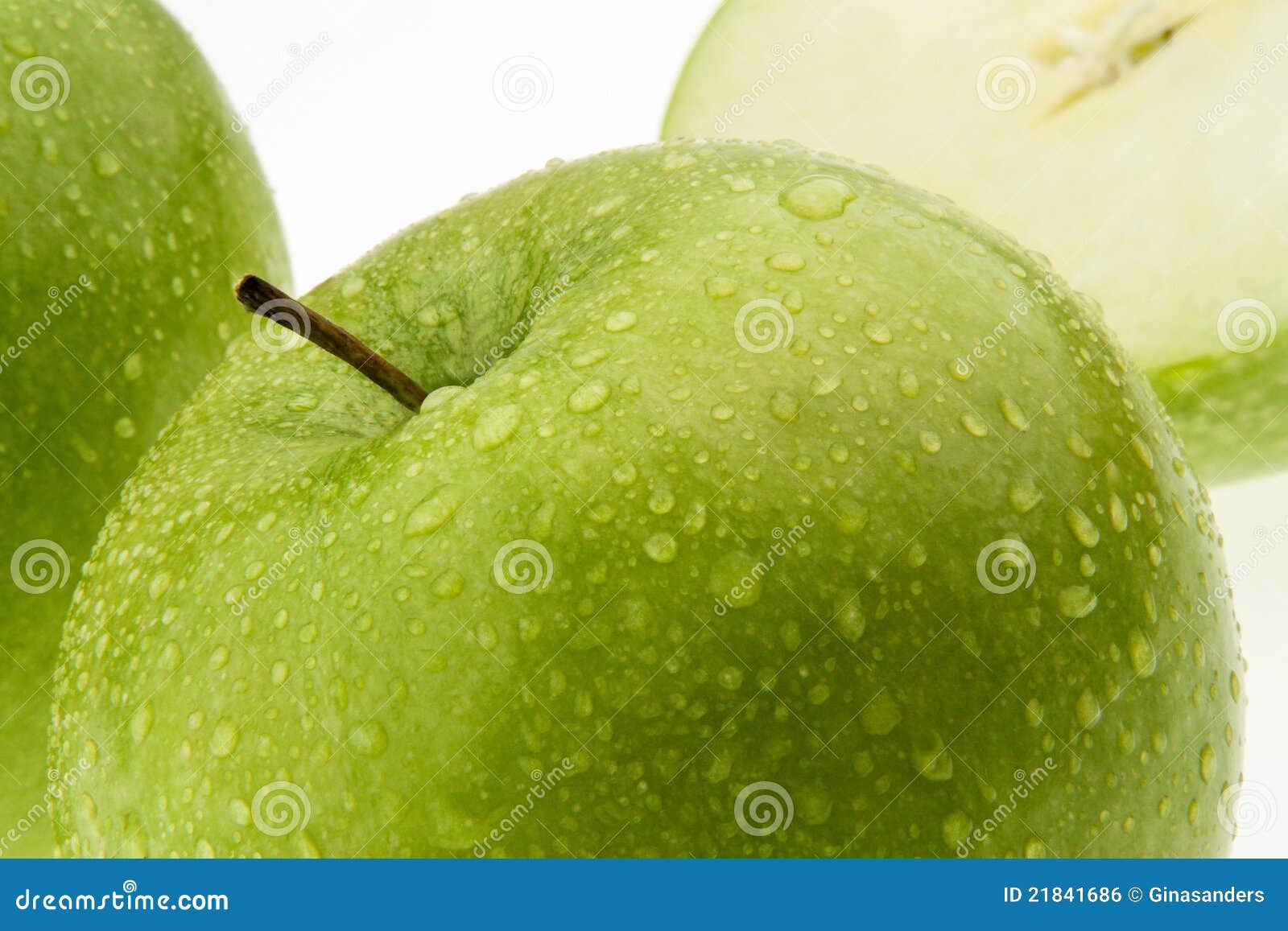 Green Apple. Fruit for Vitamins. Stock Photo Image of apple, healthy 21841686