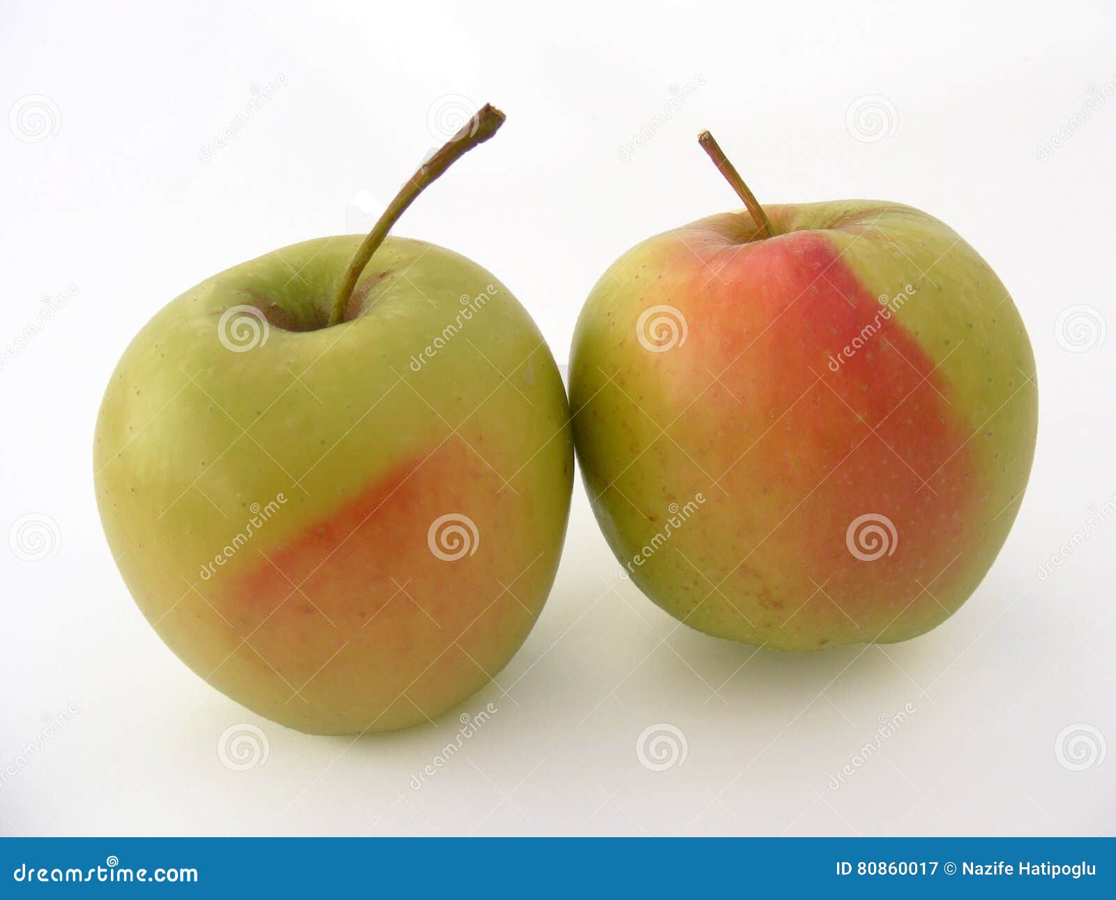 Green Apple Pictures Series for Fruit Juice Packaging 4 Stock Image