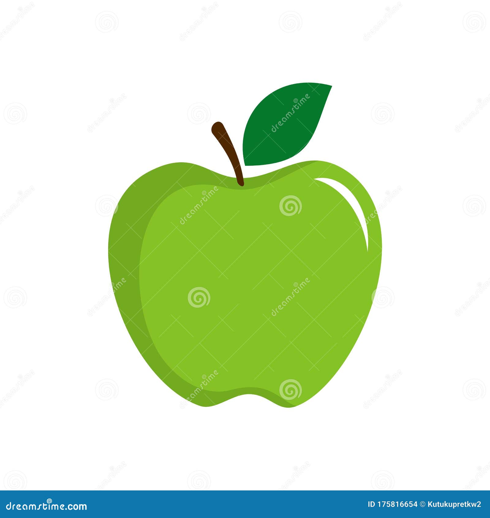 Green Apple Vector Logo Template Illustration Design. Vector EPS ...