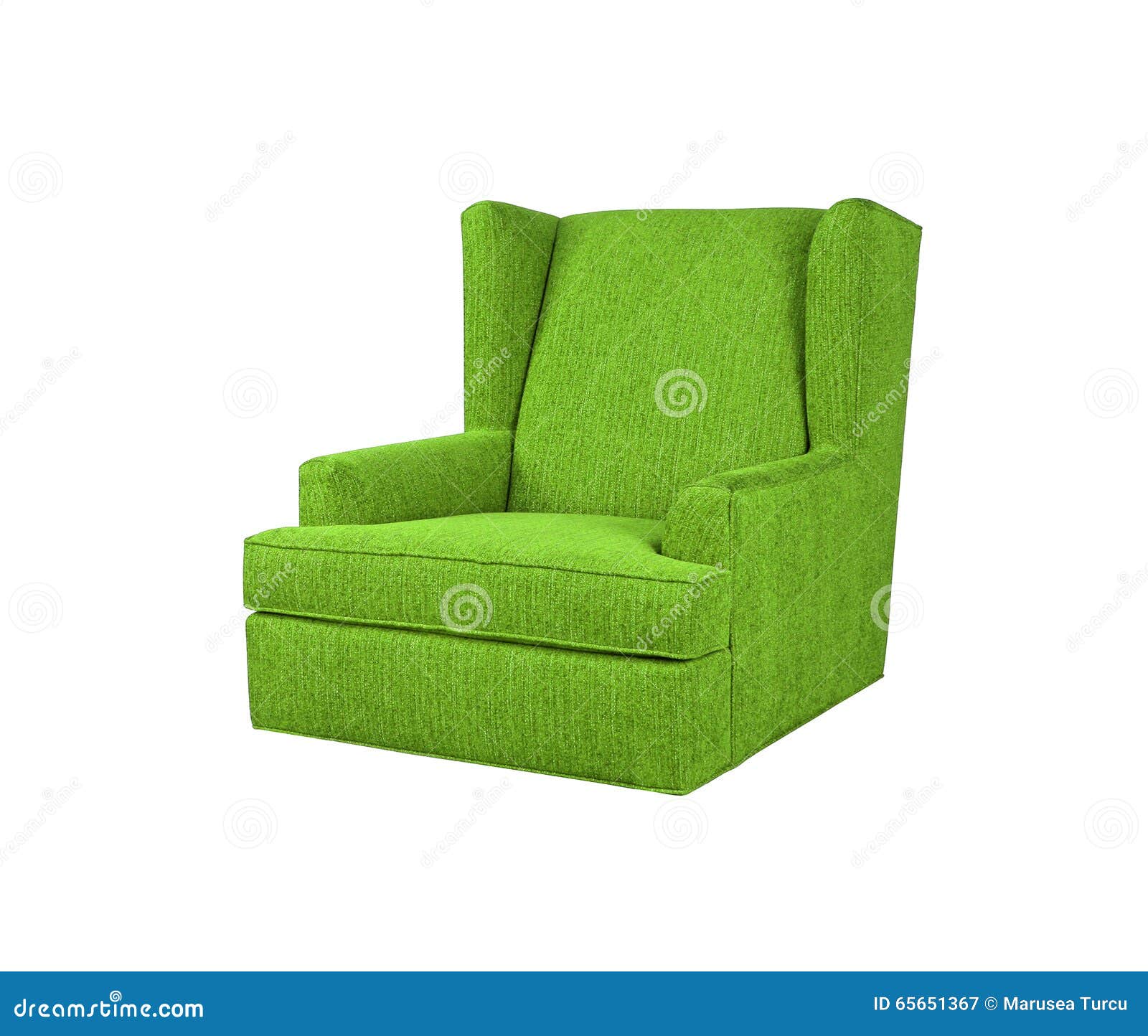 Green armchair stock image. Image of comfortable, easy 65651367