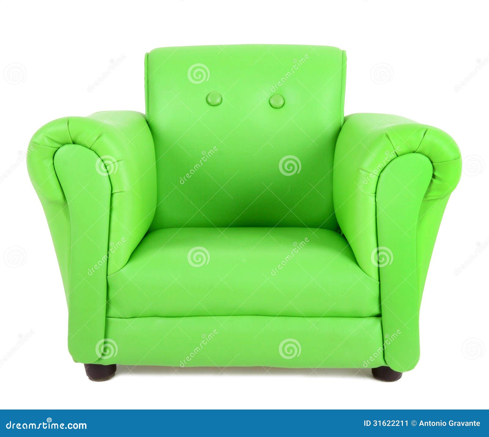 Green armchair stock image. Image of color, decor, fashion 31622211