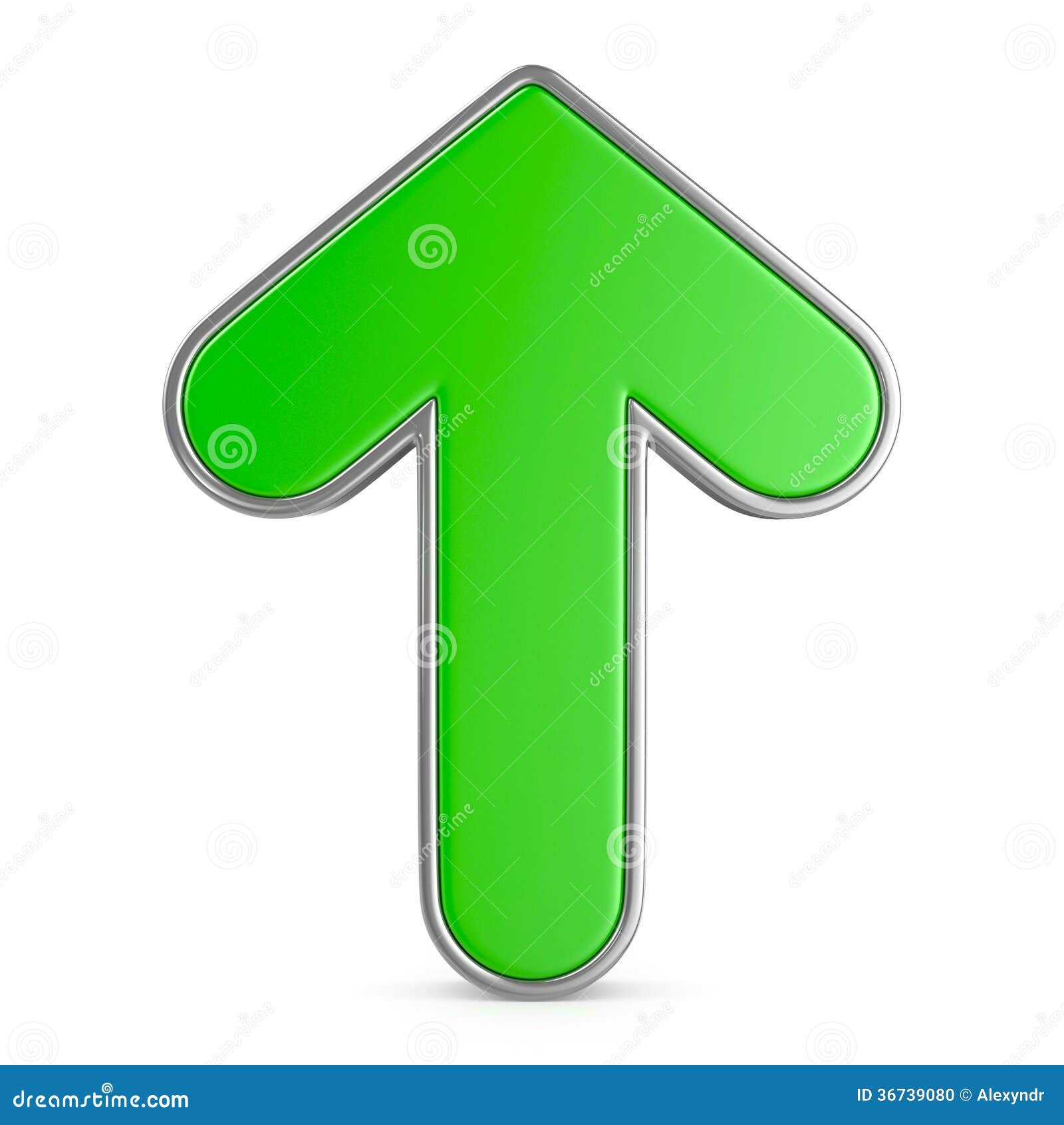 green up arrow icon