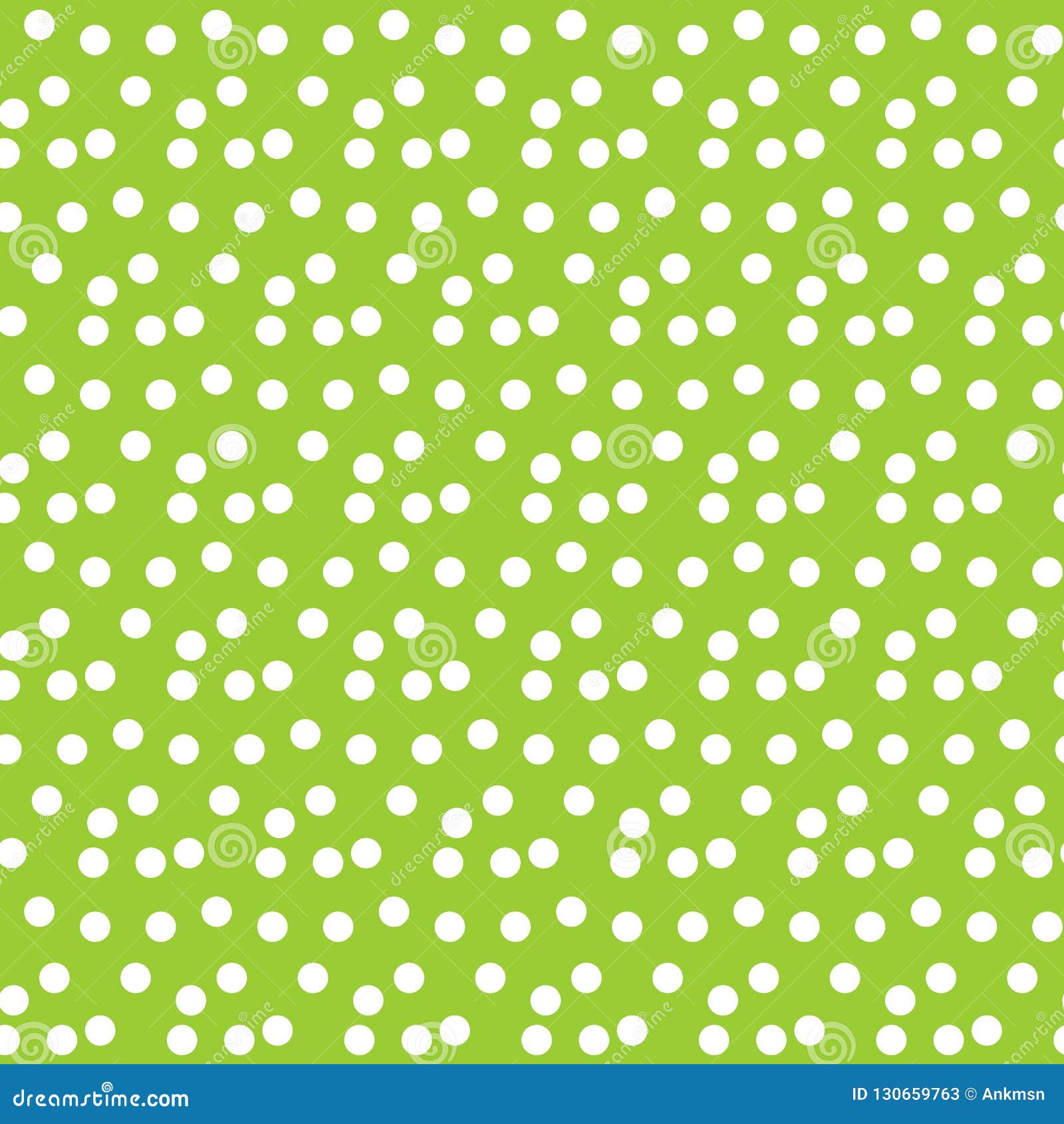 Green Background Random Scattered Circle Dots Seamless Pattern Stock ...