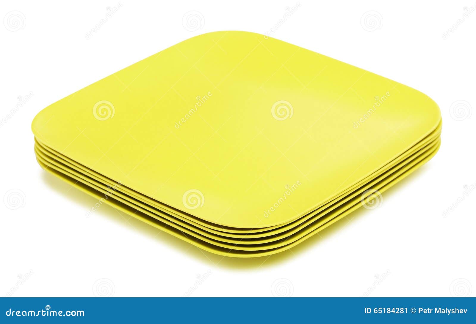 Green Bamboo Plates Set stock image. Image of background 65184281