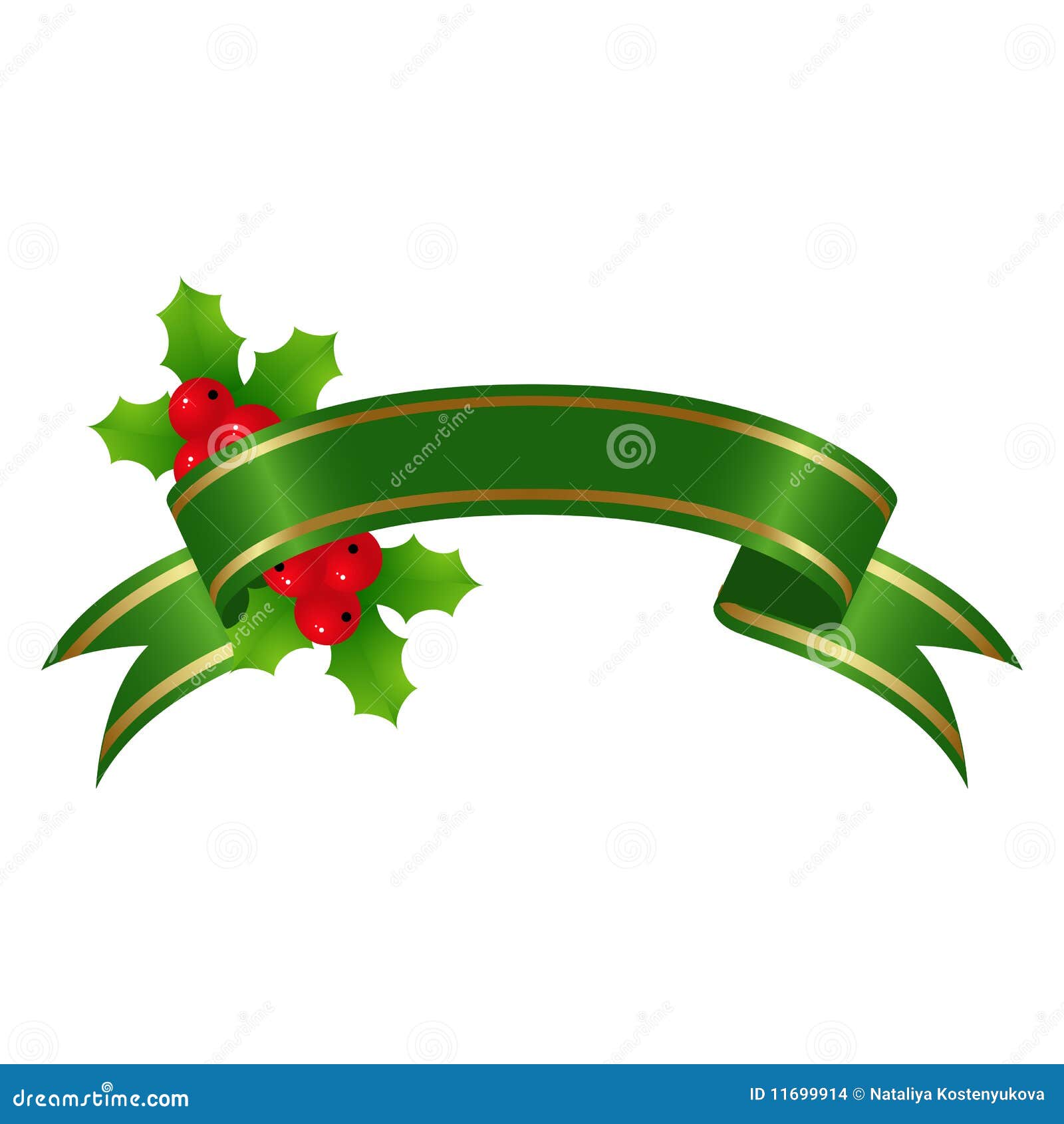 Green banner stock vector. Illustration of objects, placard - 11699914