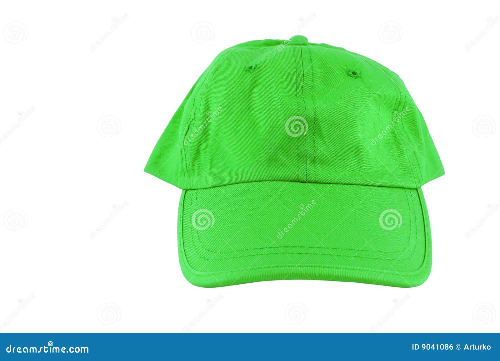 Green baseball cap stock photo. Image of green, utility - 9041086