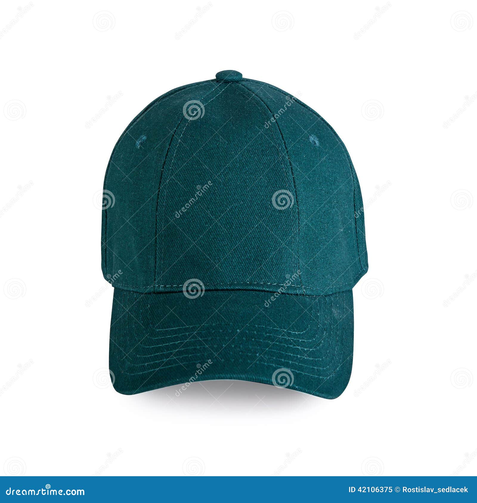 Green baseball cap stock image. Image of isolated, background - 42106375