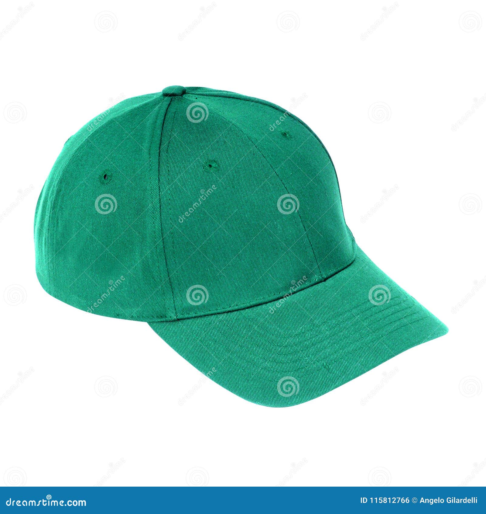Baseball hat isolated stock photo. Image of sport, textile - 115812766