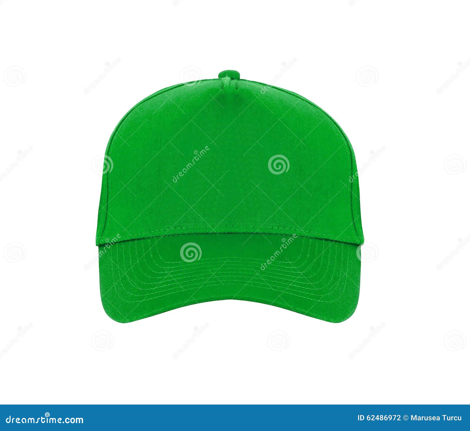 Green Baseball Hat stock photo. Image of fashion, advertise - 62486972
