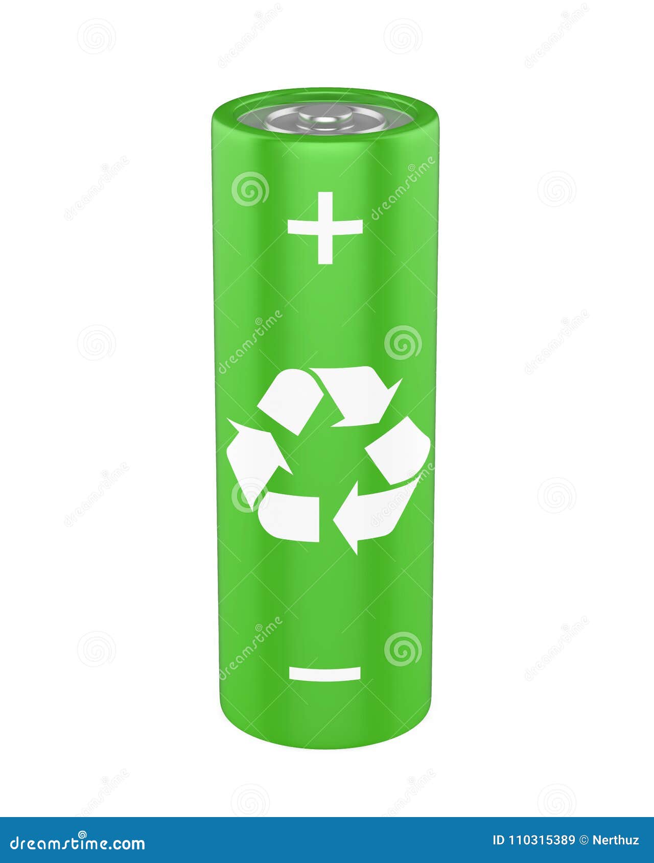 Battery Isolated. Accumulator On White Background. Power Supply Vector Illustration