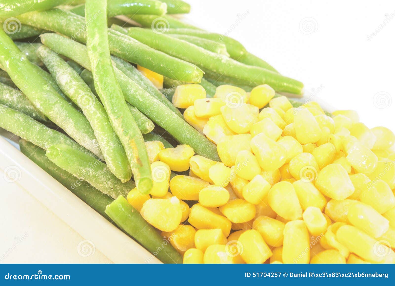 Green bean and corn stock image. Image of beans, color 51704257