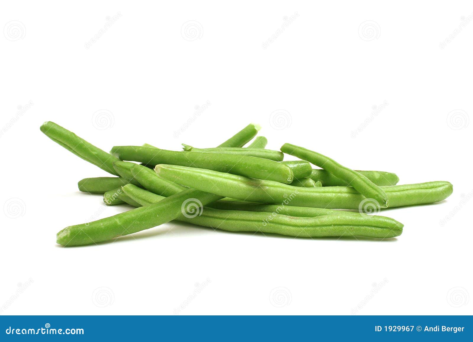 Green beans on white stock image. Image of garden, food 1929967