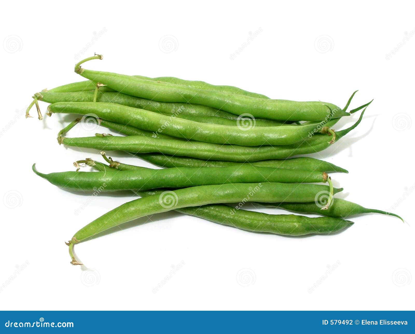 Green beans on white stock photo. Image of bean, white 579492