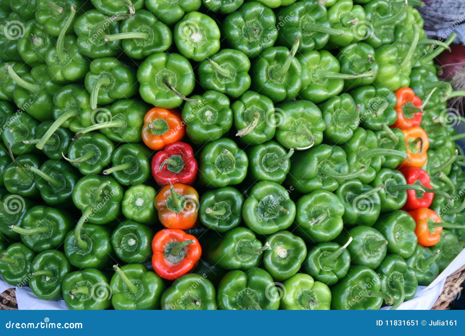 green bell pepper
